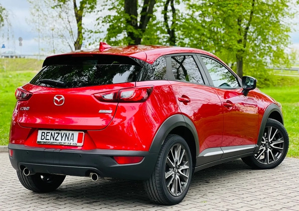 Mazda CX-3 cena 59900 przebieg: 109338, rok produkcji 2015 z Wejherowo małe 704